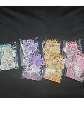 (7) Sanrio Note Pads Pochacco Kuromi Pompompurin My Melody
